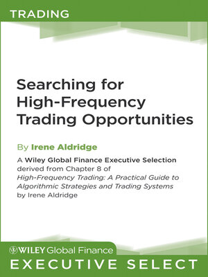 cover image of Searching for High-Frequency Trading Opportunities